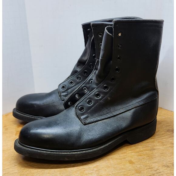 1994 WOLVERINE World Wide Military‎ Steel Toe Combat Boots Size 6 main image 3